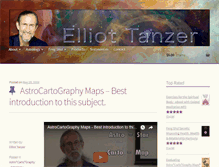 Tablet Screenshot of elliottanzer.com